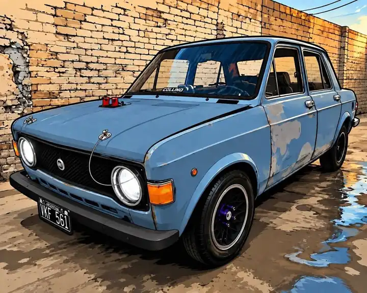 Fiat 128 berlina con fierros. Bs as zona oeste