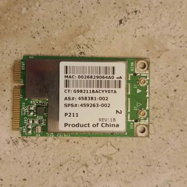 Vendo placa WiFi