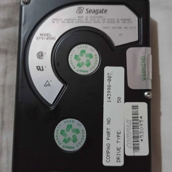 Vendo. Disco rígido. 150G. Funciona