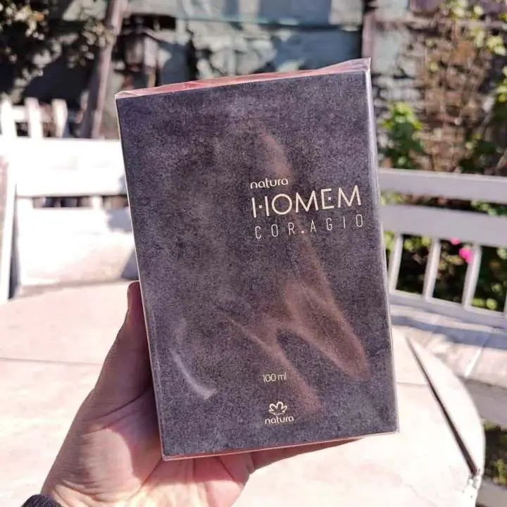 Perfume Homen Coragio natura Eau de parfum amaderado intenso elegante