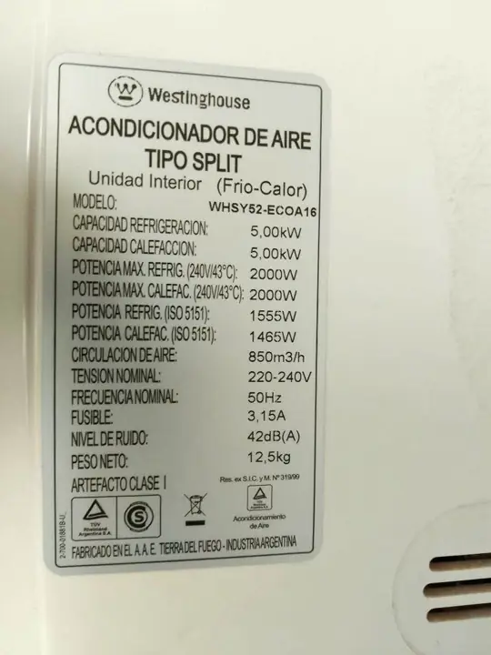 Aire acondicionado motor roto
