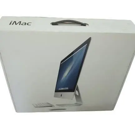 Caja imac(solo la caja con sus correspondientes telgopores