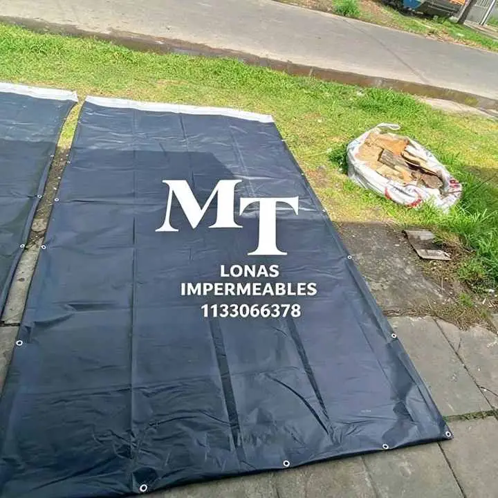 Lonas con ojales de metal impermeable