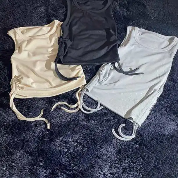 Musculosa con frunce