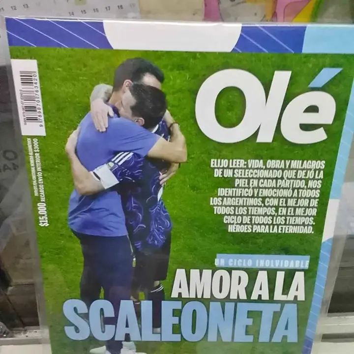 Revista Ole Amor a la Escaloneta