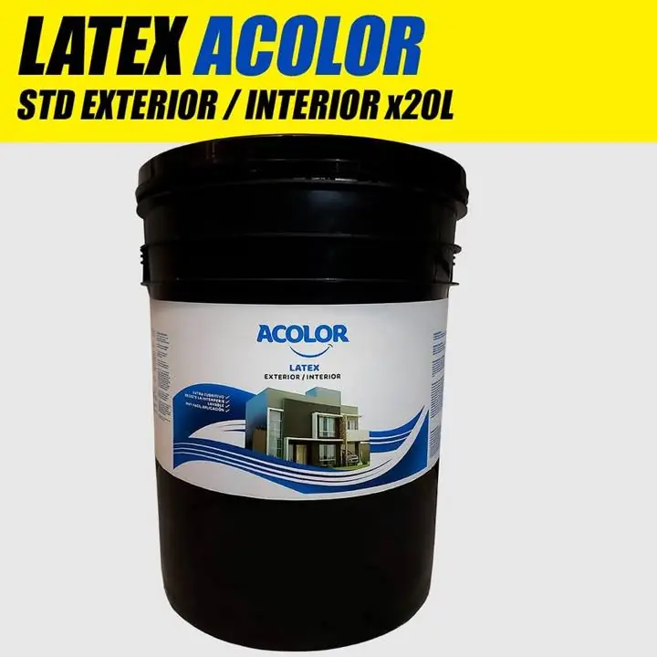Latex acolor std x20L $3999 - directo de fabrica
