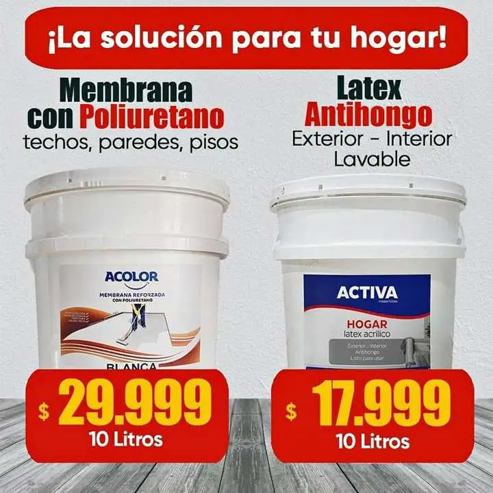 Chau Humedad! Membranas Pinturas! Fábrica!