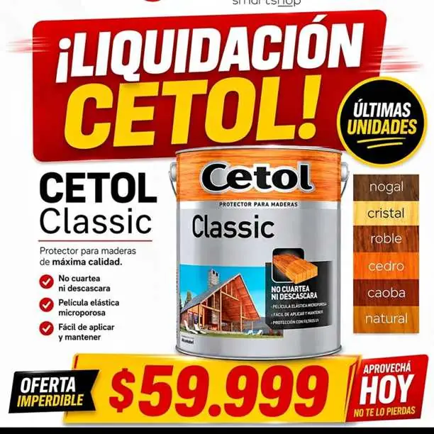 LIQUIDOOO! Cetol Original! Lo Mejor a Nivel Mundial! x 4 lts adari. beruti 3148 QUILMES
