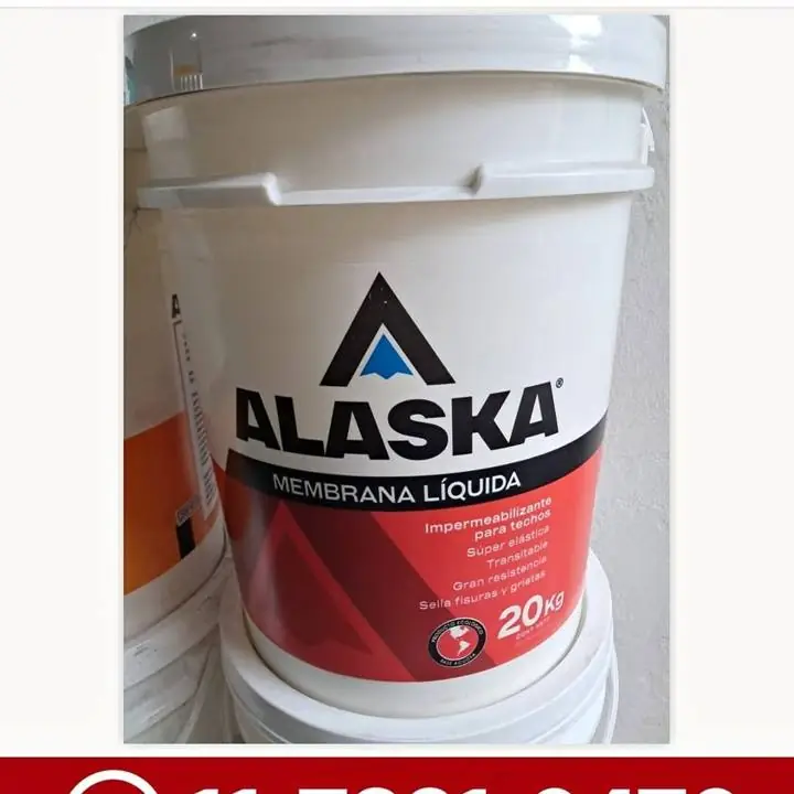 Nuevo! premium membrana con poliuretano alaska x 20 kgs! ideal aplicadores profesionales
