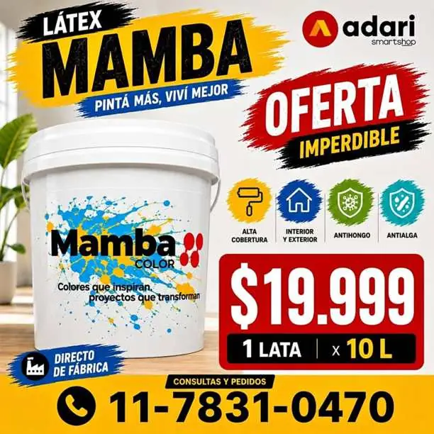 Liquidación! membrana pintura N°1 en resultados!
