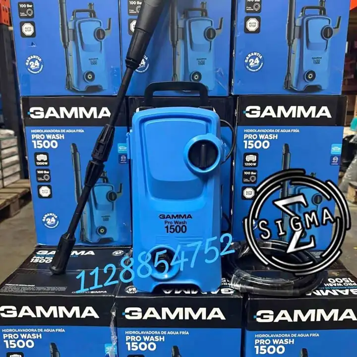 Hidrolavadora gamma de 1200w 100bar Pro Wash 1500