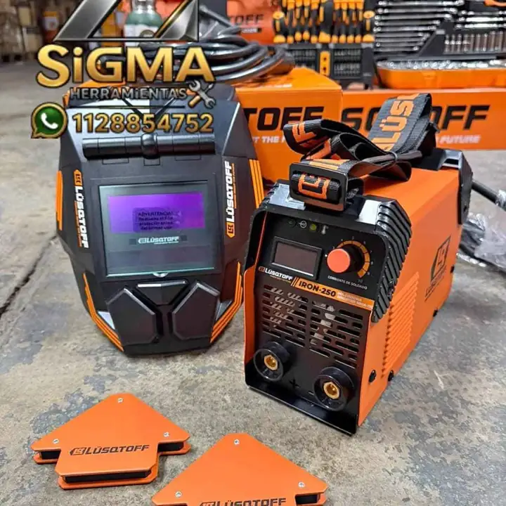 Soldadora inverter megairon 250 lusqtoff