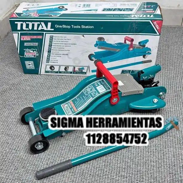 Crique Carrito hidráulico chato de 2,5tns TOTAL