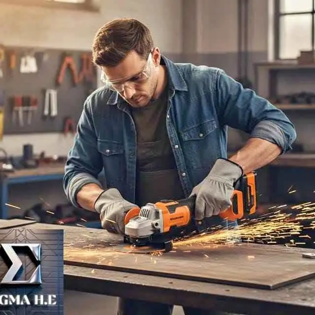 Amoladora Inalámbrica + Batería de 4Ah 18v y cargador Lusqtoff