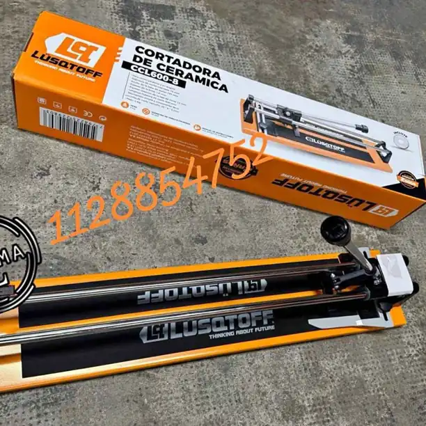 Cortadora de Cerámica 60cm con escuadra Lusqtoff