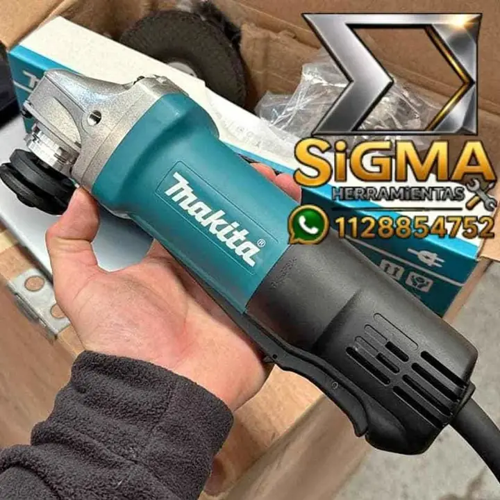 Amoladora gatillo a Paleta 4 1/2 Makita