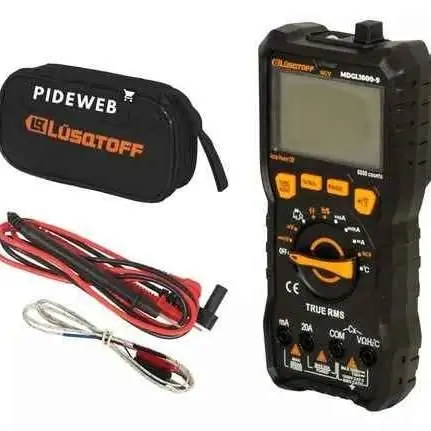 Medidor Tester Digital 1000v con Sensor de Temperatura Lüsqtoff