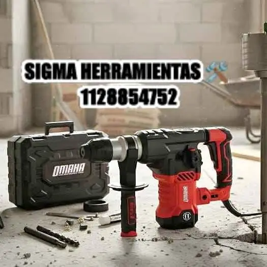 Rotomartillo de 1500w + mecha copa Omaha