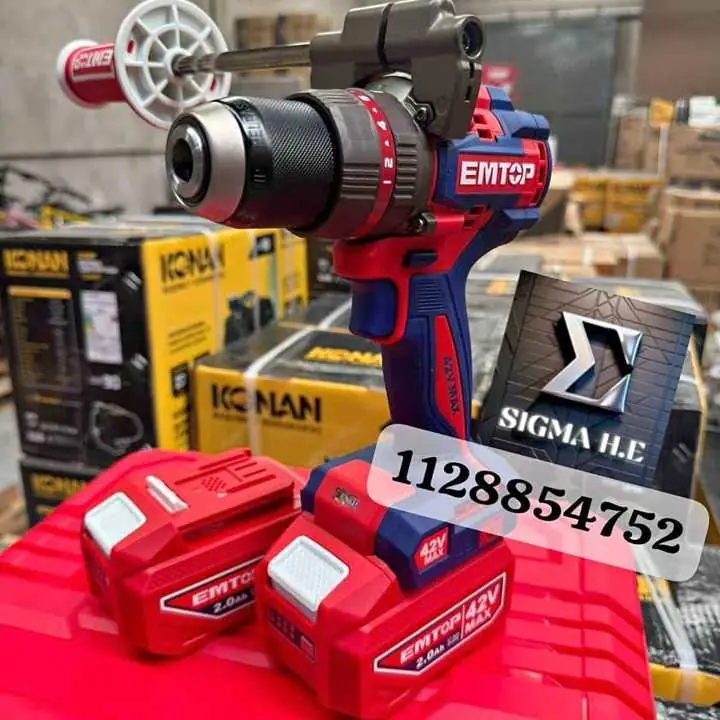 Taladro de 99NM 13mm 42V EMTOP