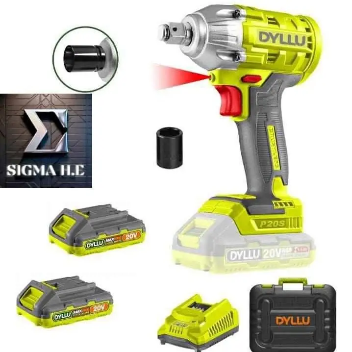 Llave Impacto Inalámbrica 20v 300Nm DYLLU By TOTAL