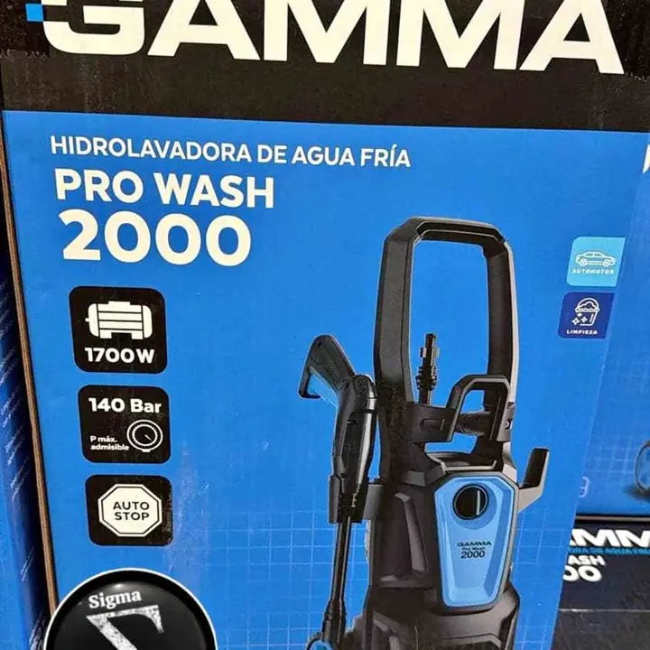 Hidrolavadora Electrica Pro Wash 2000 Gamma de 1700w 140bar