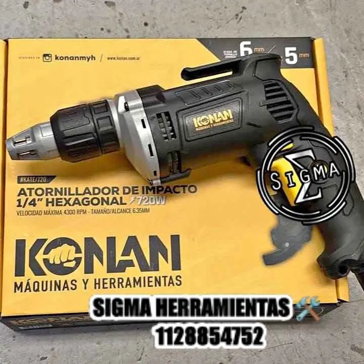Atornillador de Impacto Durlero 720w KONAN