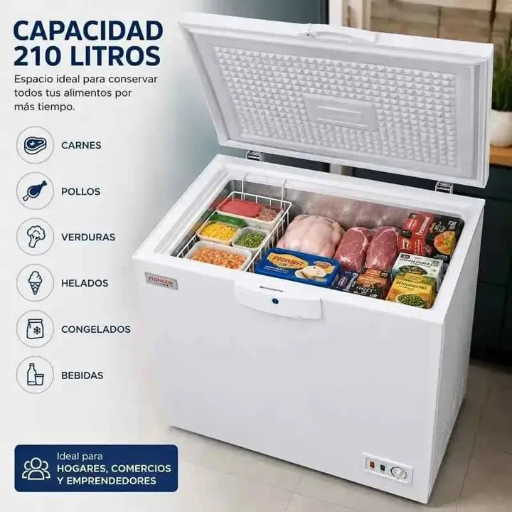 Freezer Pioneer 210 litros