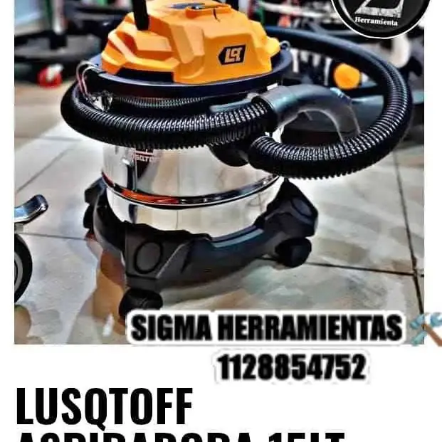 Aspiradora polvo/liquido de 1400w 15litros Lusqtoff
