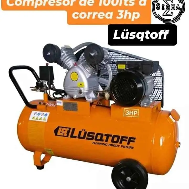 Compresor de 100lts 3hp a correa
