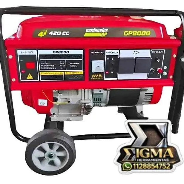 Grupo Electrógeno 8000W Garden Plus
