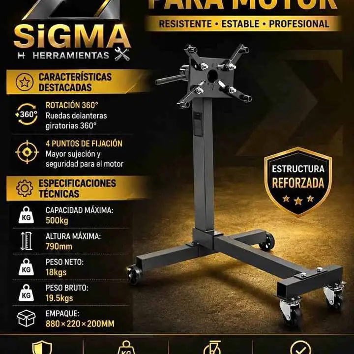 Banco para Motor 500kg KONAN