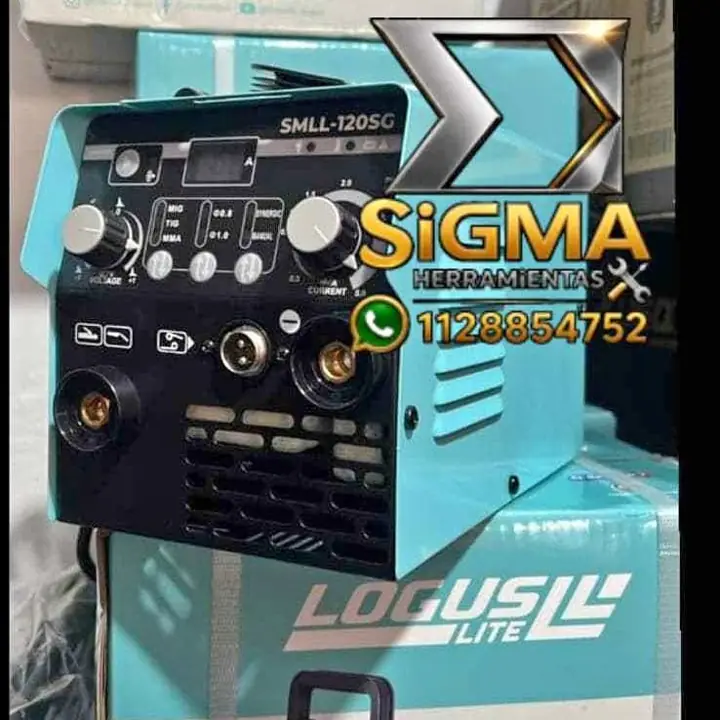 Soldadora Logus Lite SMLL-120SG 20-120amp mma/ mig/ lift tig