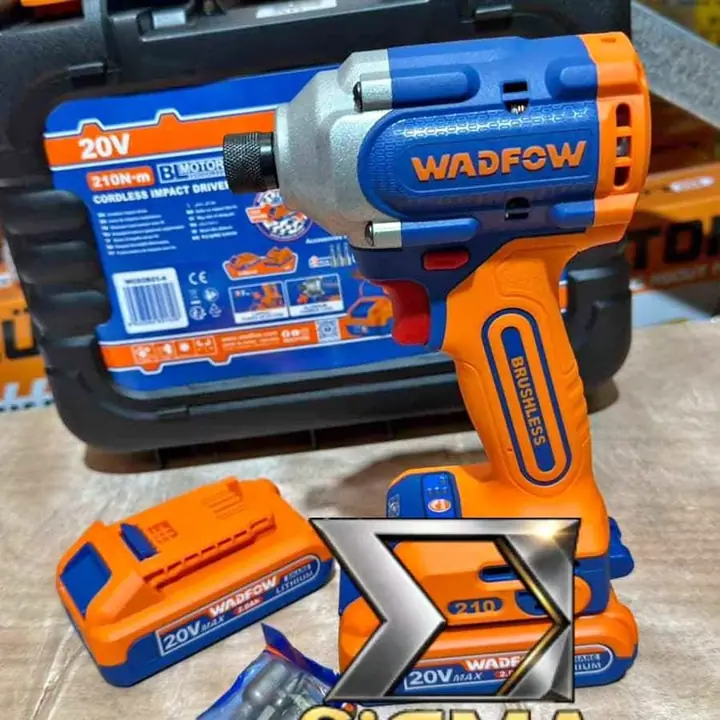 Atornillador de Impacto 20v 1/4 210nm con Accesorio Wadfow