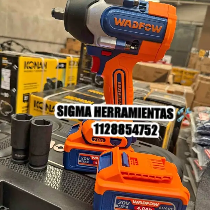 Llave de Impacto 780Nm 20V Wadfow