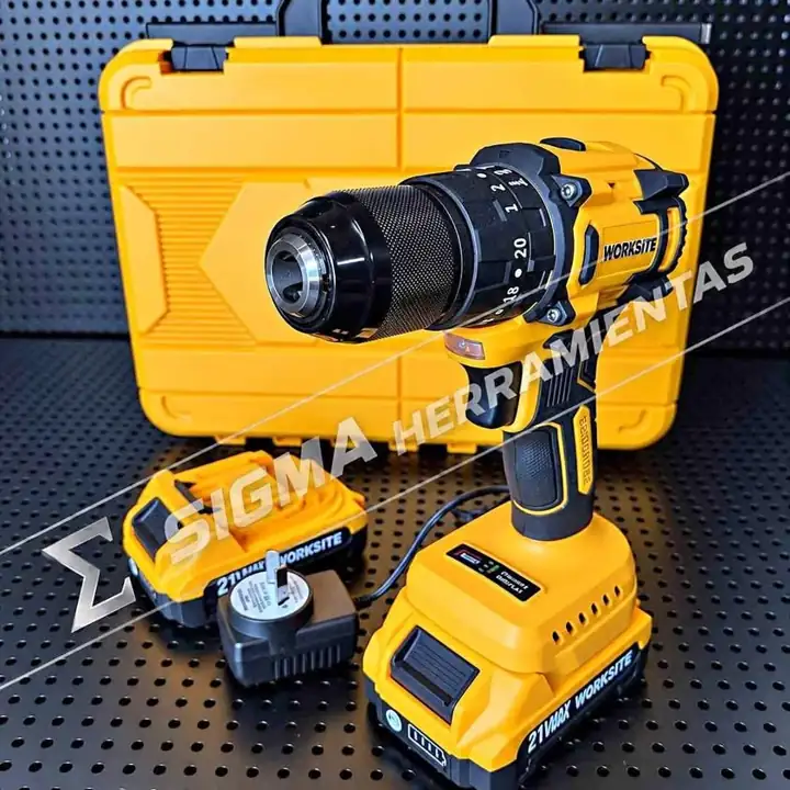 Taladro Percutor Inalambrico 45nm Brushles Worksite