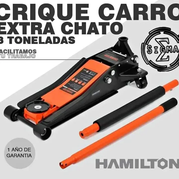 Crique de 3 toneladas extra chato HAMILTON