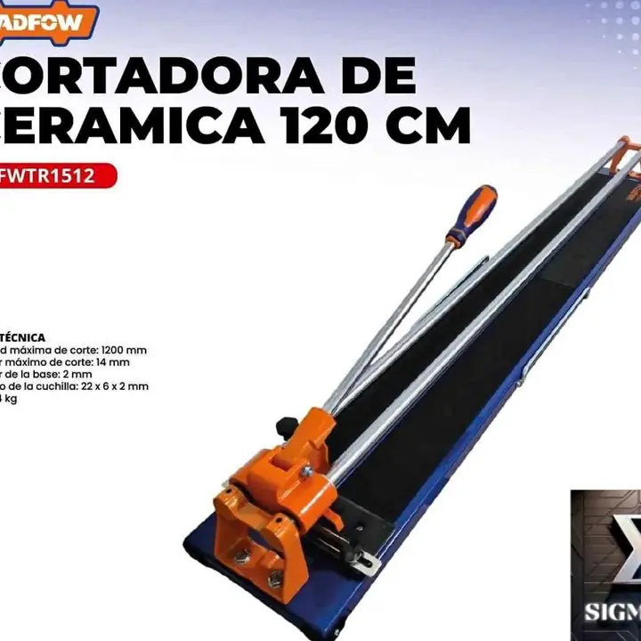 Cortadora de 1,20cm Wadfow