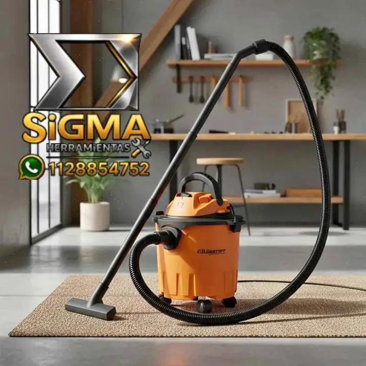 Aspiradora Eléctrica Tacho 1000w 15lts Lusqtoff