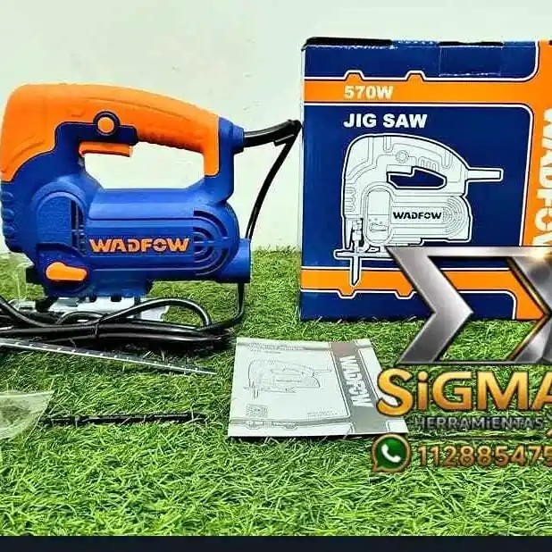 Sierra Caladora Madera 570w Regulable 45° Wadfow