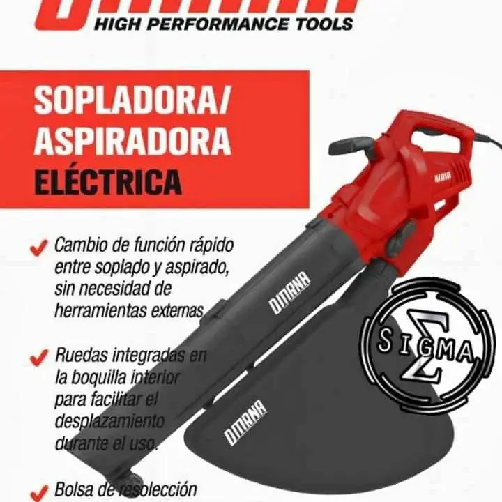 Sopladora Aspiradora electrica de 2400w Omaha