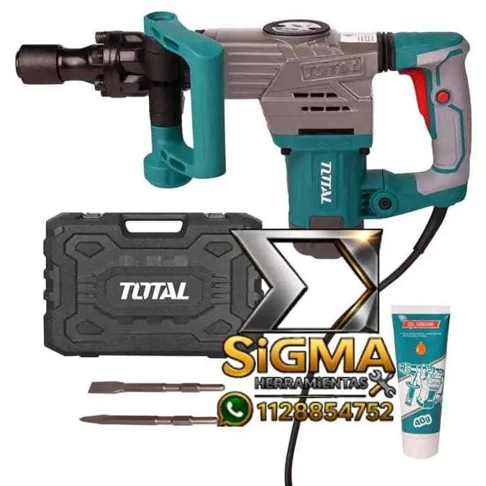 Martillo Demoledor de 1300w 20j TOTAL