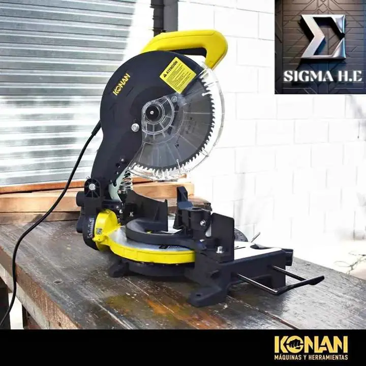 Sierra Ingletadora 10 Pulgadas 255mm 1650w Carpinteria KONAN