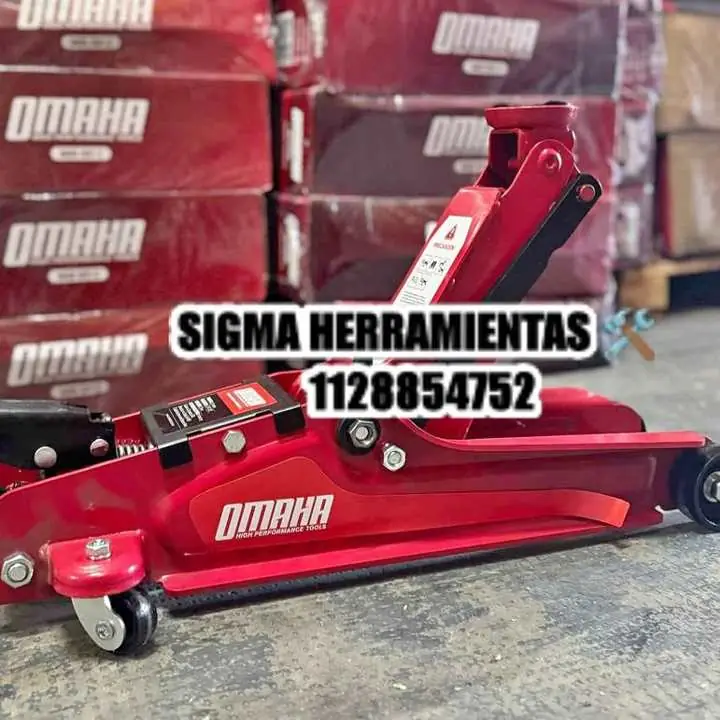 Crique Carrito Hidráulico Extra Chato 2,5 Ton OMAHA CRT25E