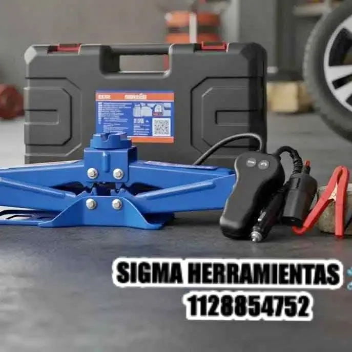 Crique Hidraulico Electrico Tipo Tijera 2 Toneladas 12V Wadfow