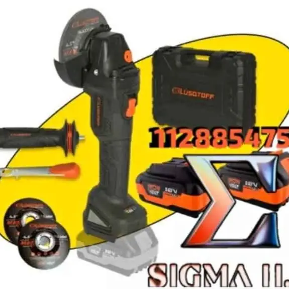 Amoladora inalambrica 18v 15mm Lüsqtoff sistema Brushless