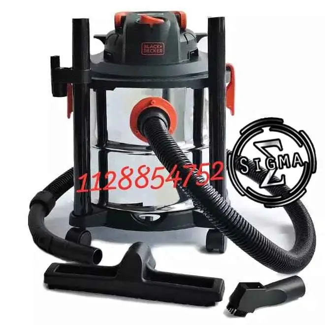 Aspiradora Seco Húmedo de 20 Litros 1200W Black+Decker