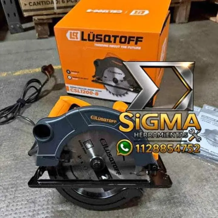 Sierra circular de 1200w LUSQTOFF