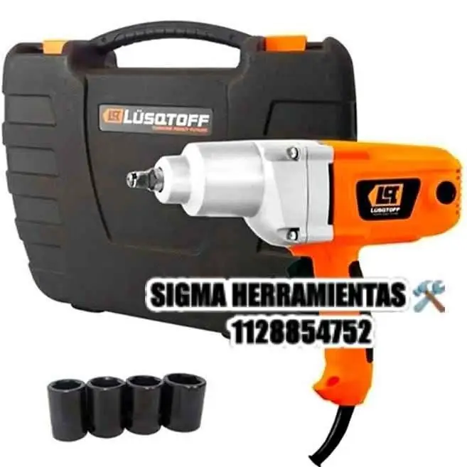 Llave de Impacto Neumática 900w Lusqtoff