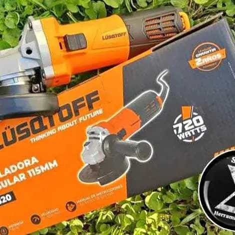Amoladora Angular 720w Electrica 115mm Lusqtoff