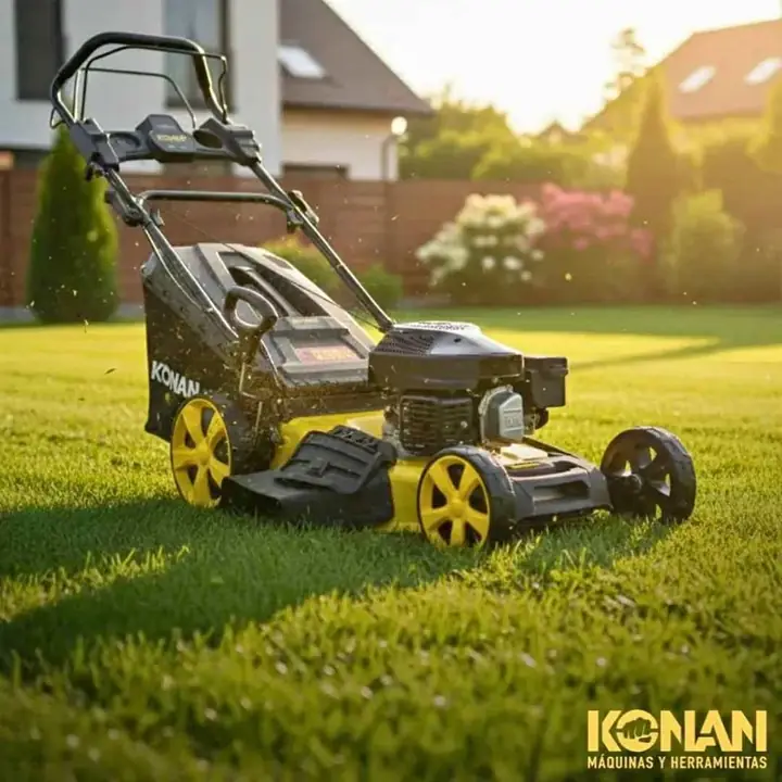 Cortadora de Cesped 5hp 175cc con bolsa Recolectora KONAN